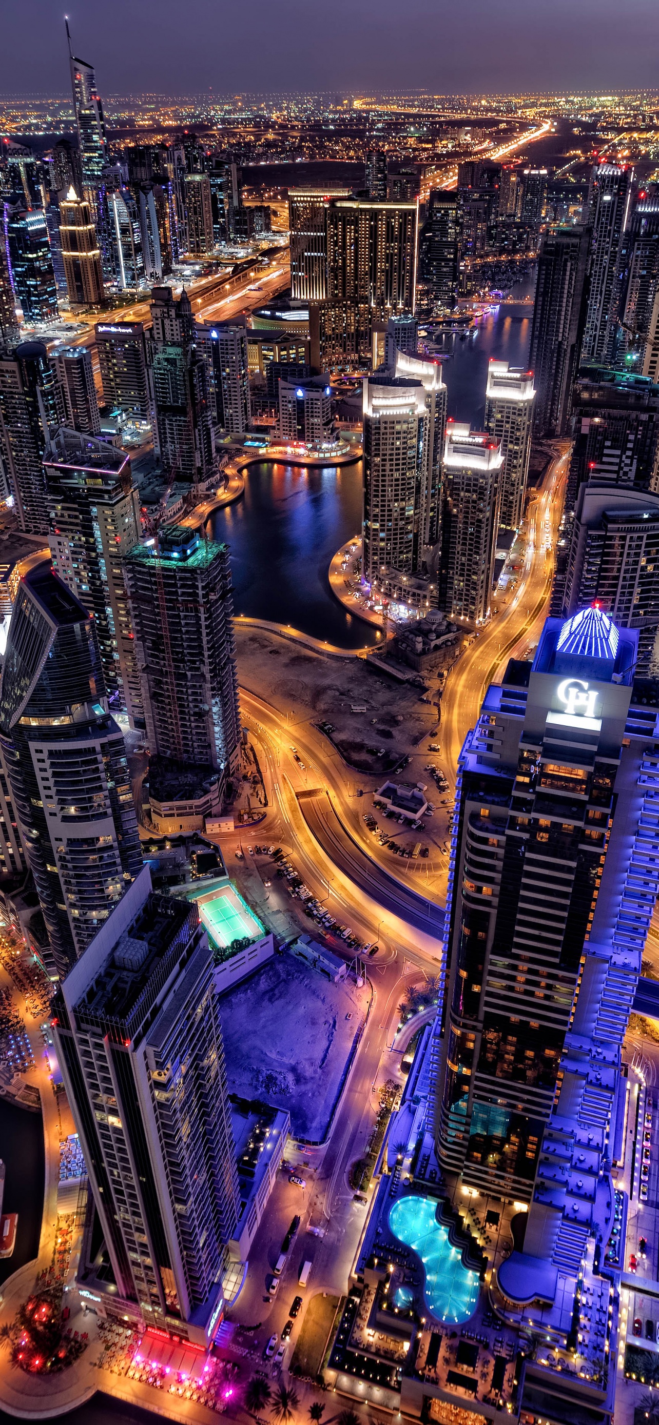 Dubai Wallpaper 4K, Cityscape, Skyline, World