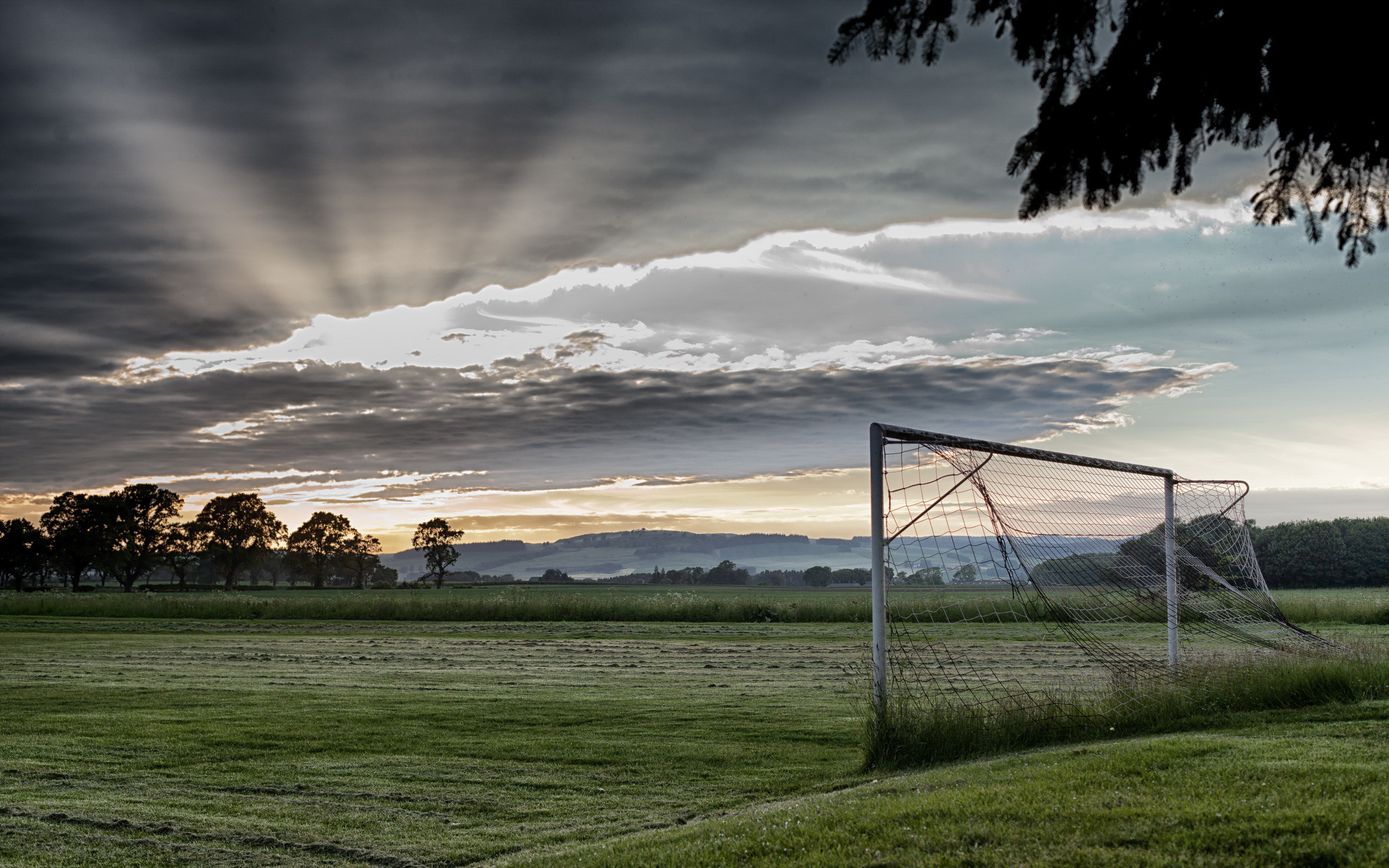 Football HD Wallpaper Goal Post HD