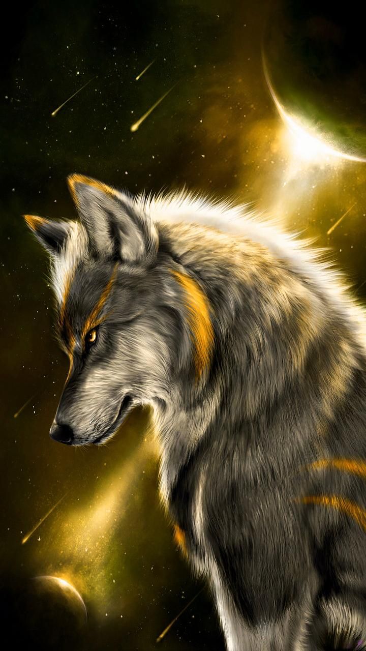 ZEDGE™ your phone. Wolf wallpaper, Fantasy wolf, Wolf artwork