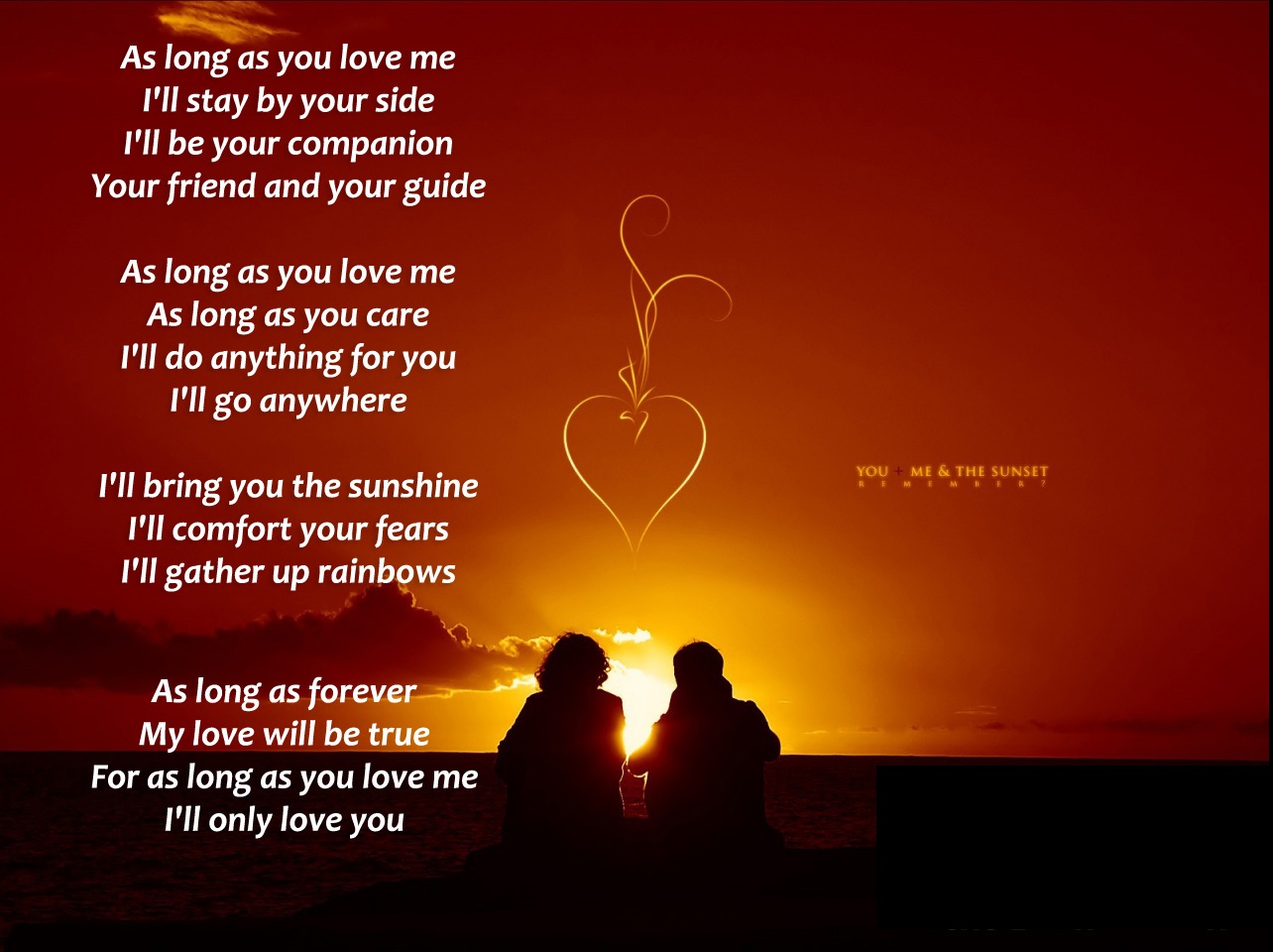 Poem About Love With Background