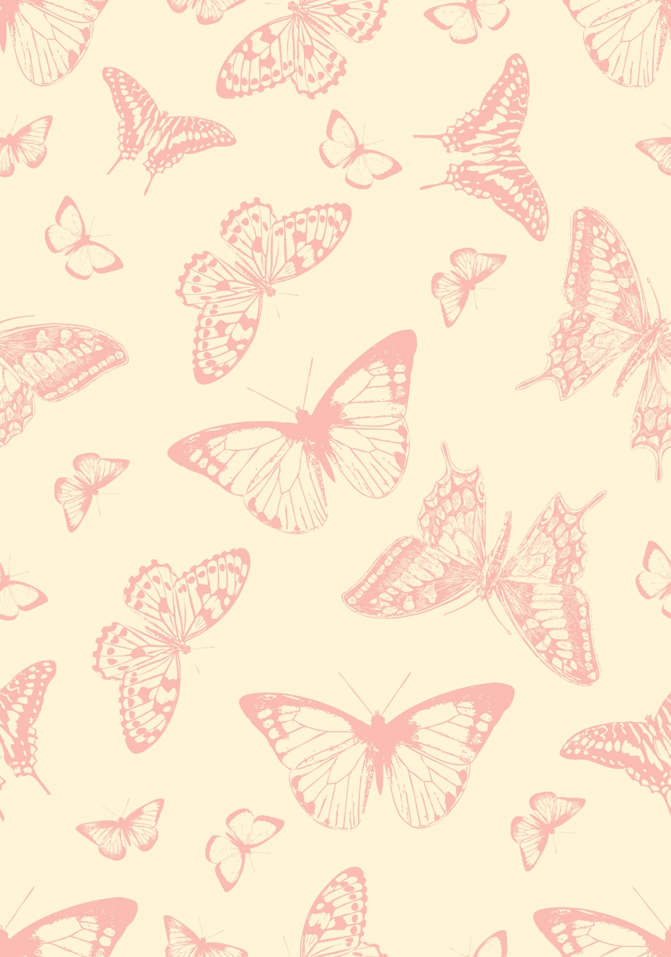 Butterflies, butterfly, wallpaper, paper, background