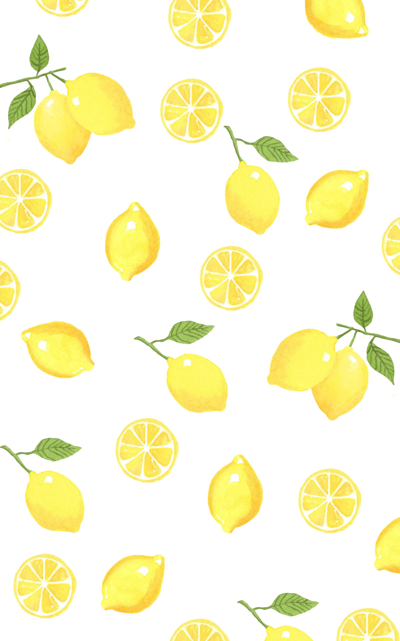 Lemon Background Wallpaper