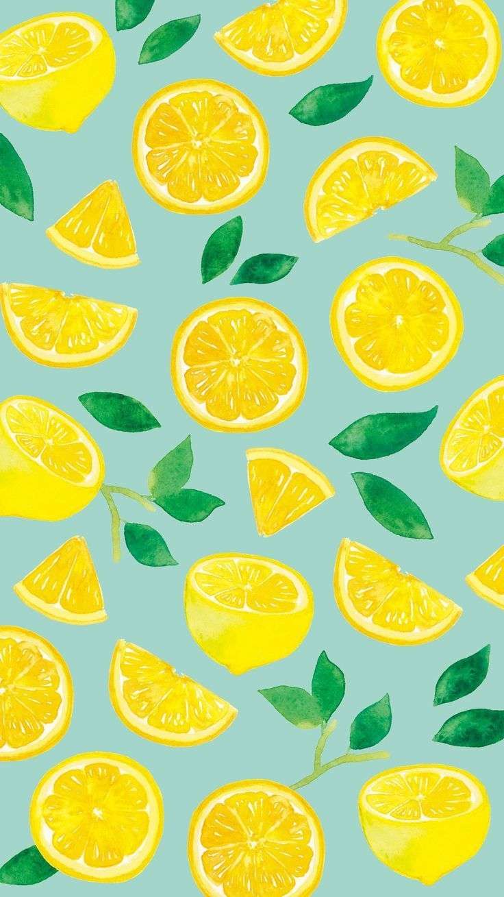 Aesthetic Lemons Wallpaper
