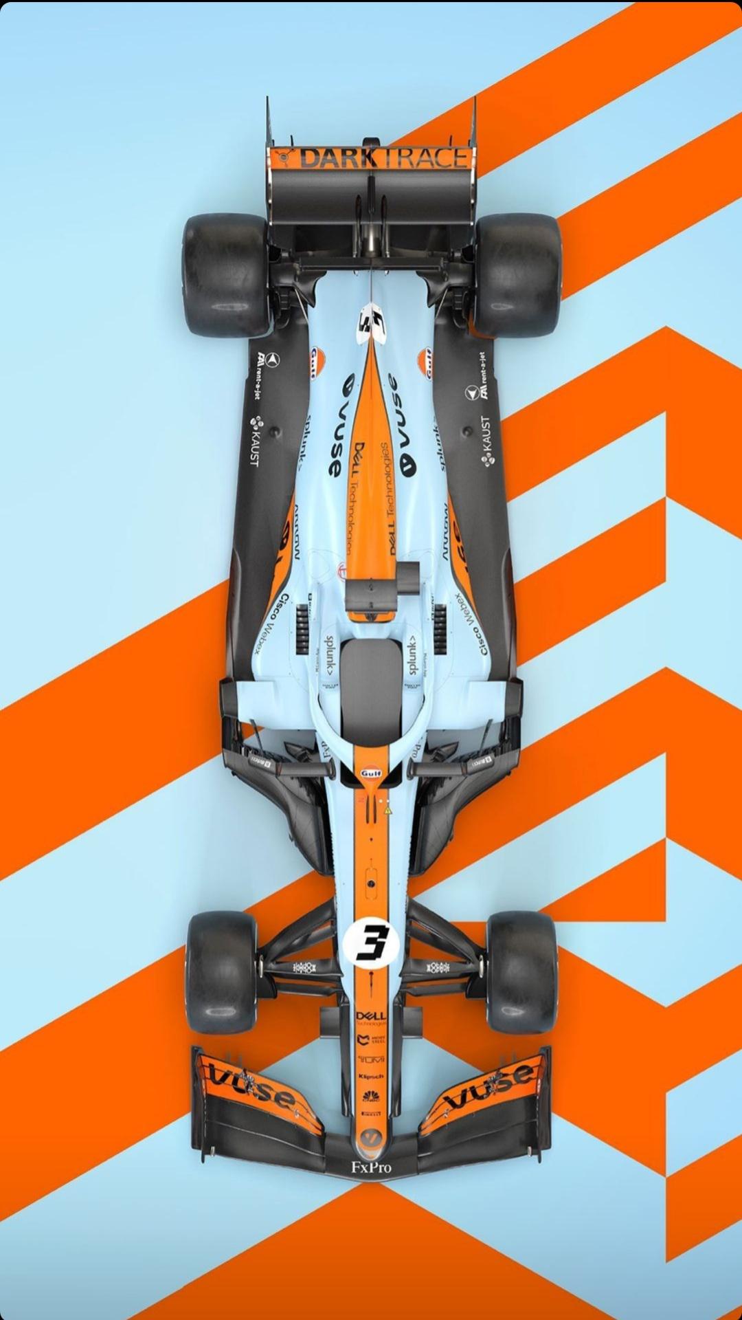 McLaren F1 Special Livery Wallpaper (9:16)