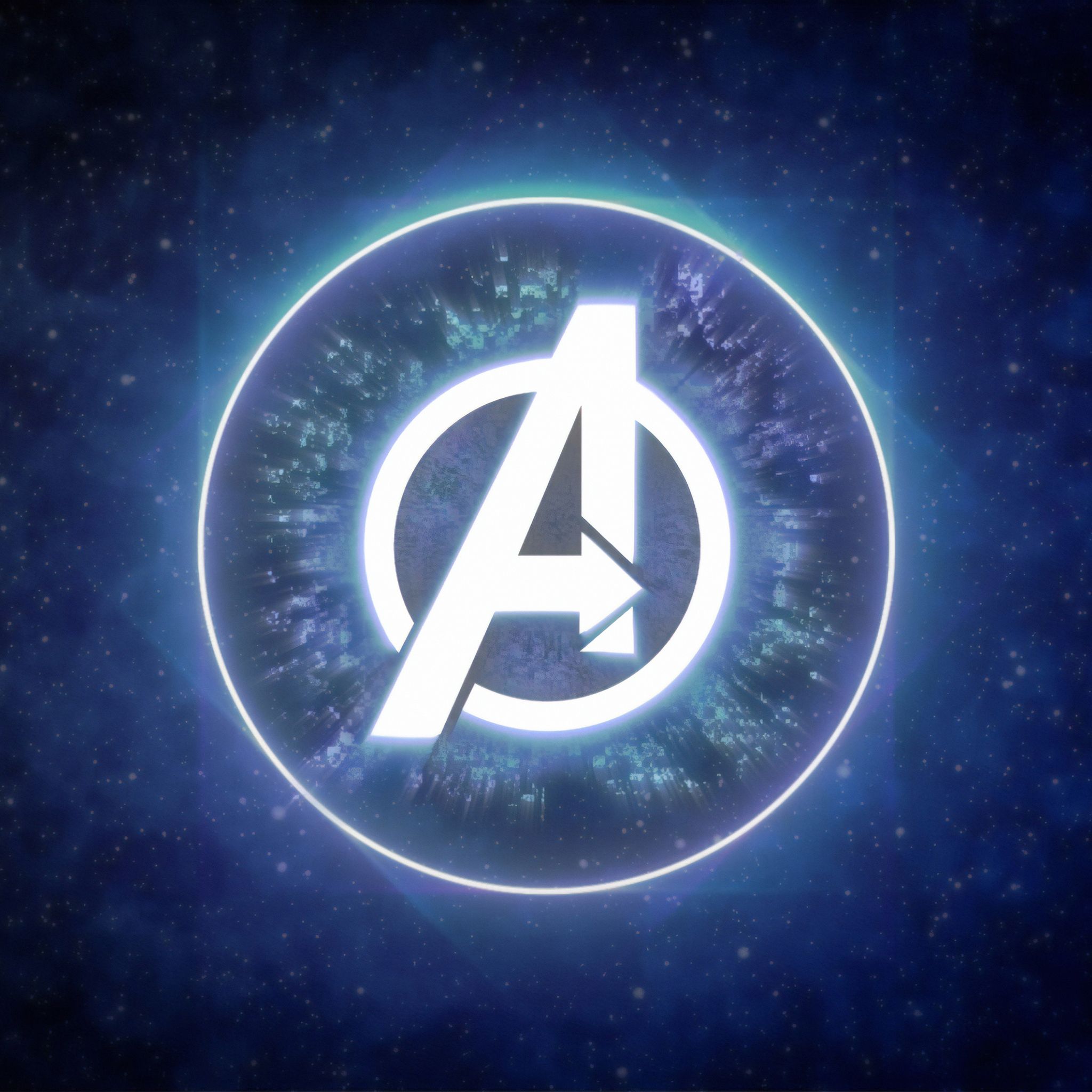 Avengers Logo iPad Wallpaper