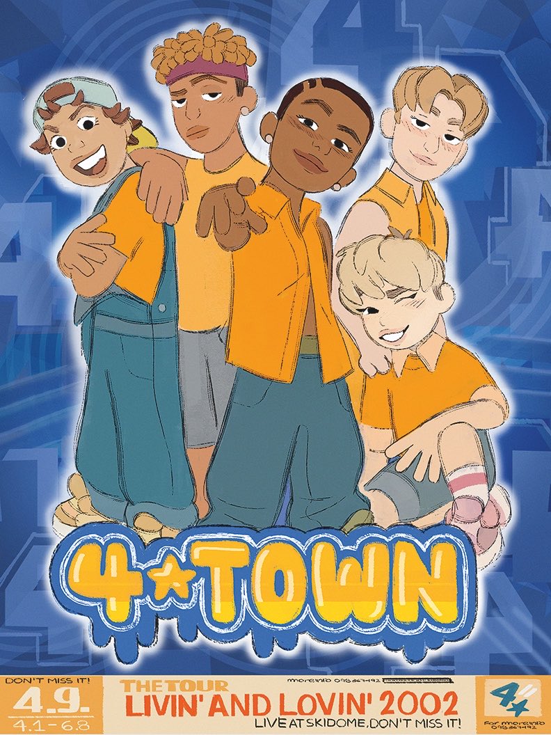 Pixar Post, speaking of boy bands, here's a look at some more development for the group 4*Town. Mei's favorite is Robaire 2nd from the right in the first image