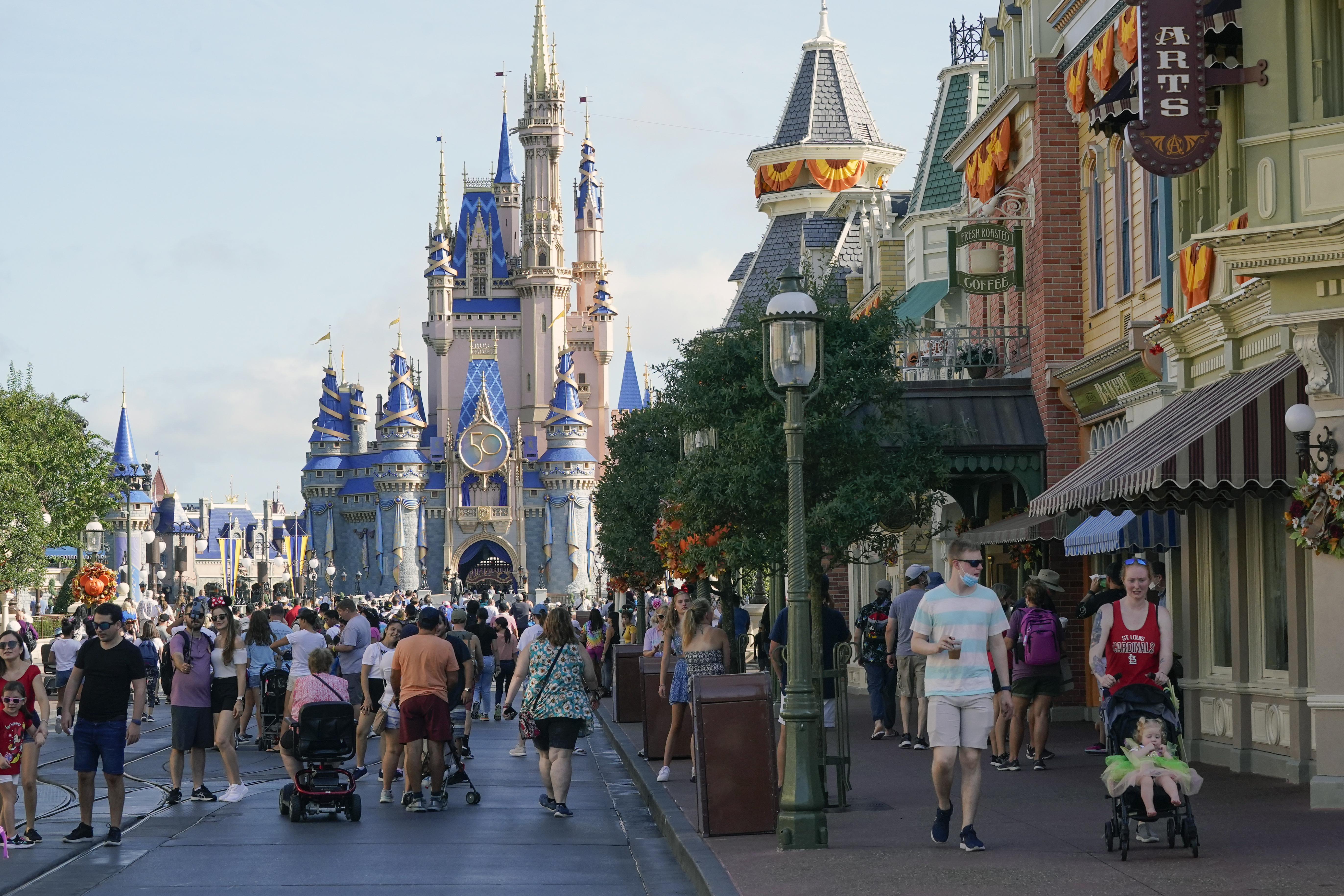 Disney World is full, according to its website