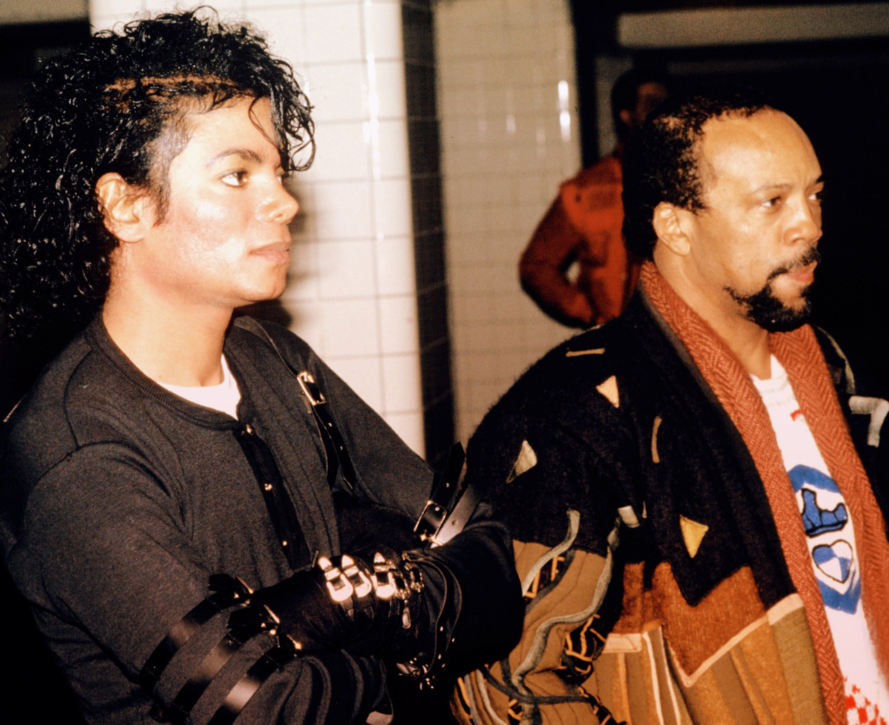 Michael and Quincy Jackson and Quincy Jones Photo