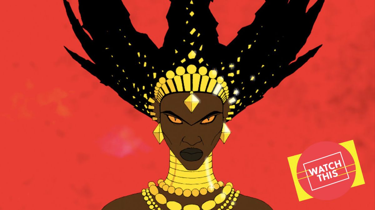 Kirikou And The Sorceress will give kids a new hero. Color drawing art, Black lives matter art, Films for children