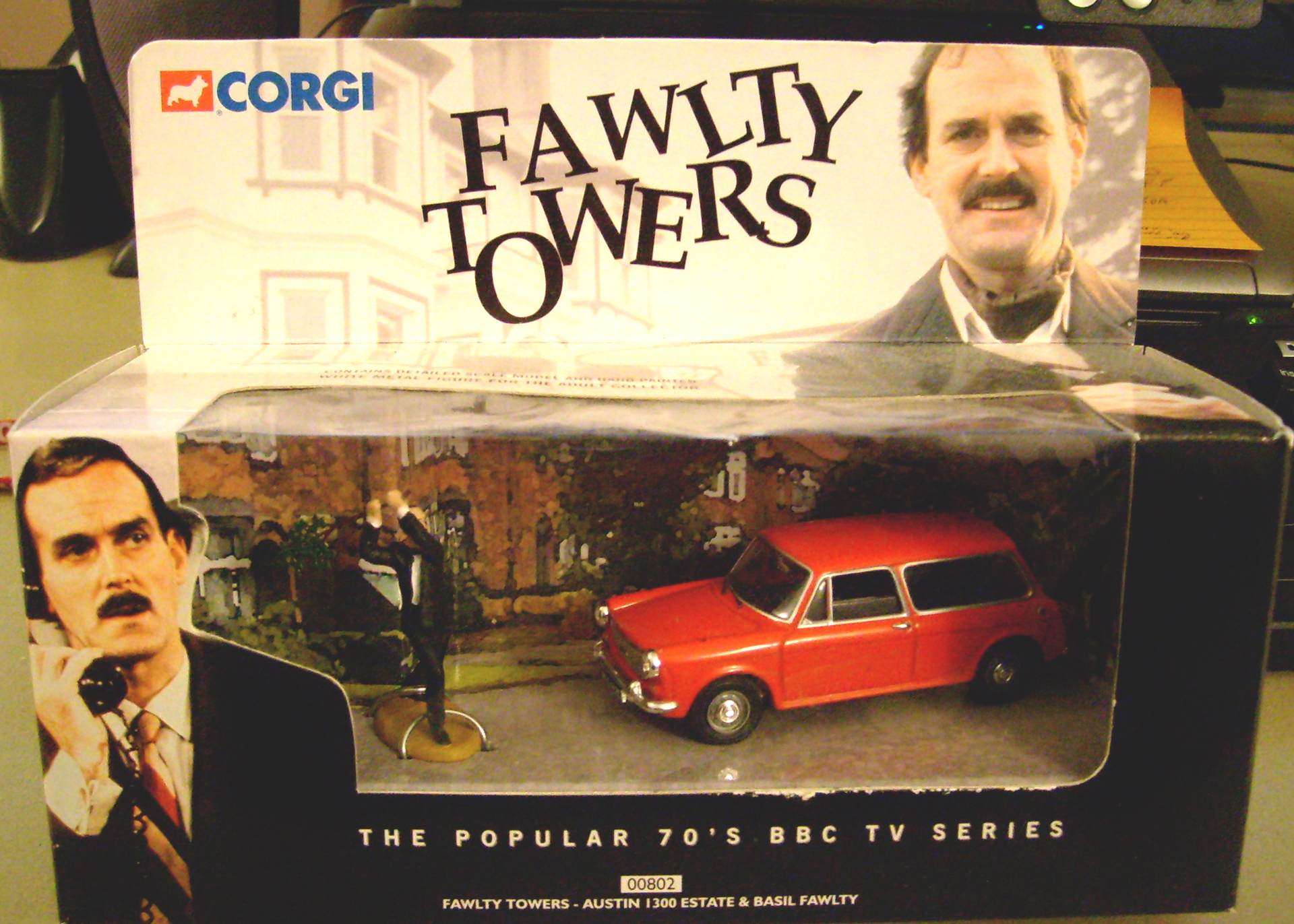 Fawlty Towers Basil and Car Towers Photo