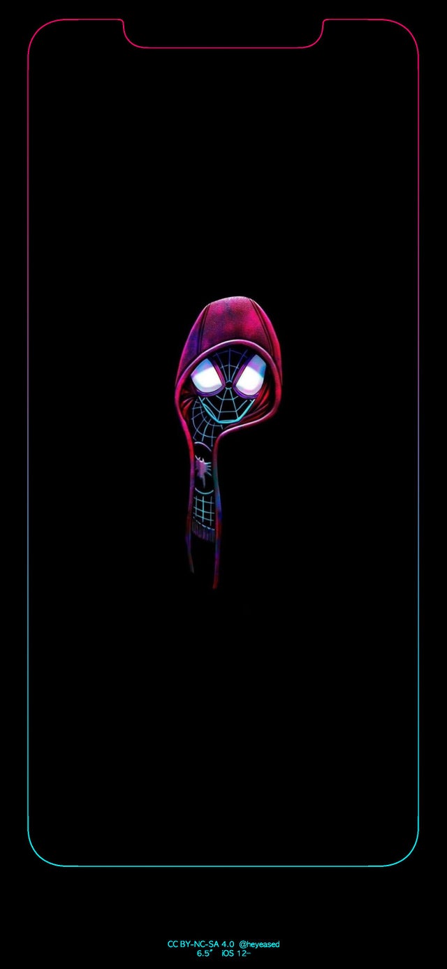 After seeing Spiderverse finally, I edited up the famous border wallpaper (XS Max)