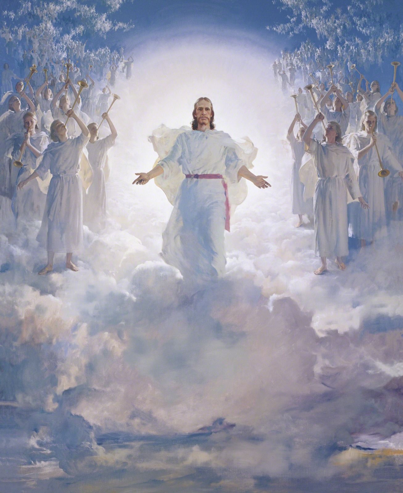 Jesus in Heaven Wallpaper Free Jesus in Heaven Background