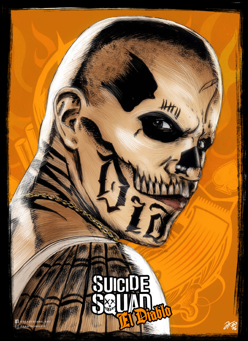 El Diablo from Suicide Squad