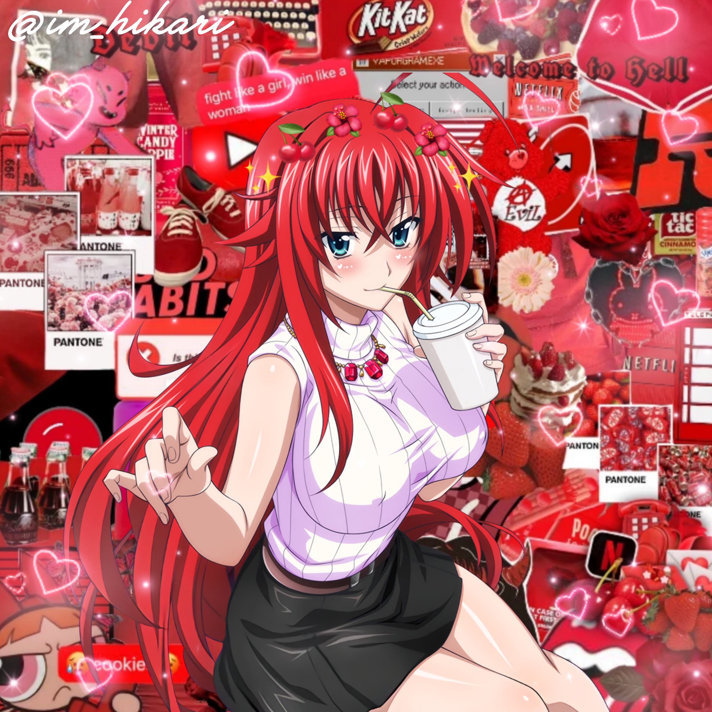 The Most Edited #rias gremory
