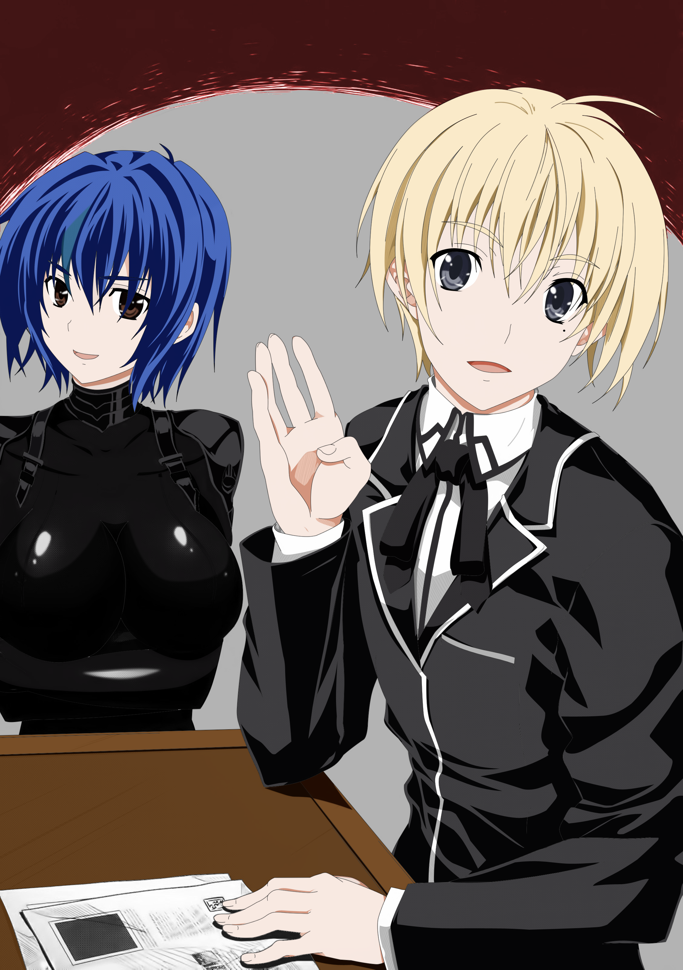 Xenovia And Yuuto Kiba By Maximilian Destroyer. Dxd, Highschool Dxd, High School