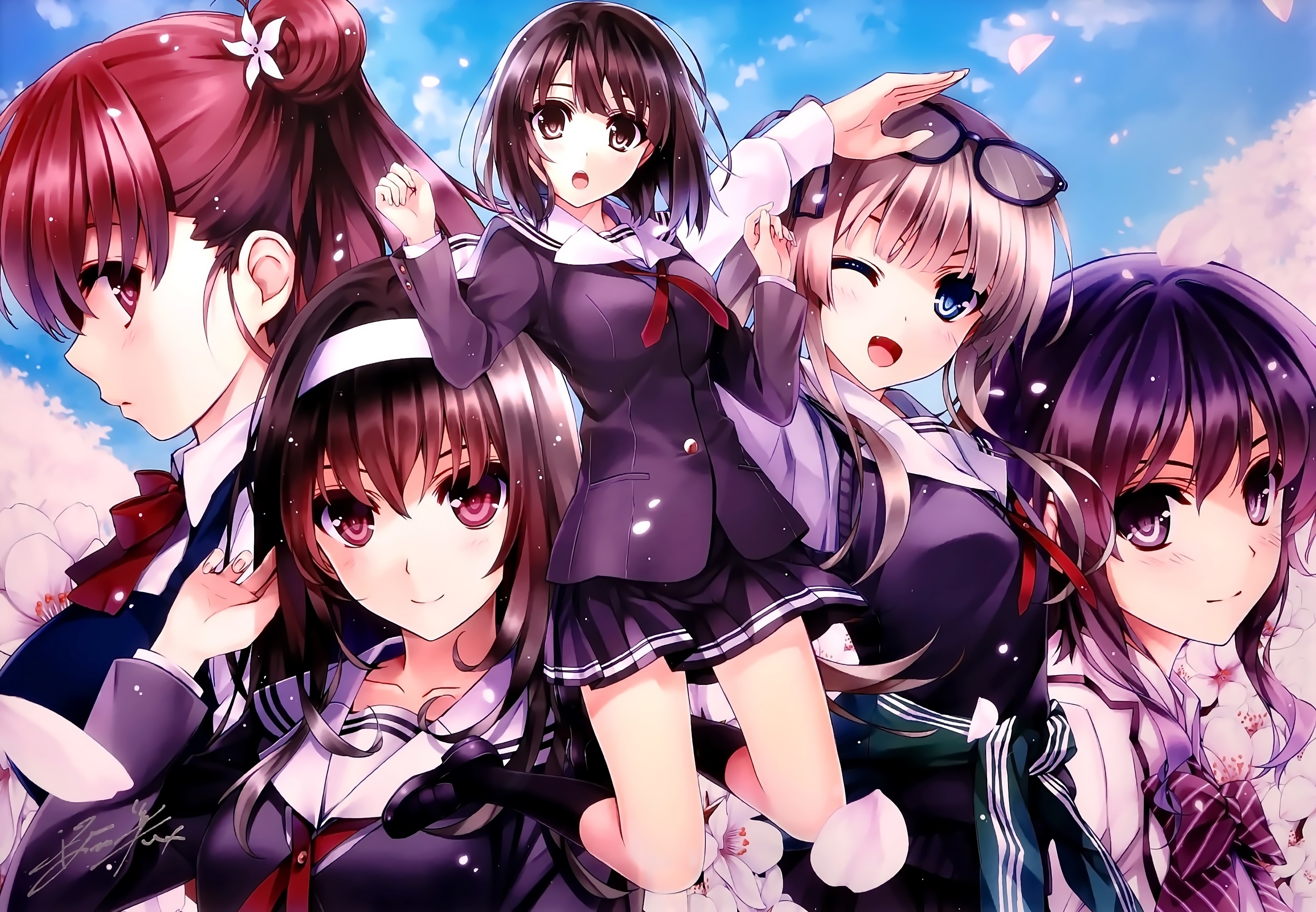 Saekano: How To Raise A Boring Girlfriend HD Wallpaper