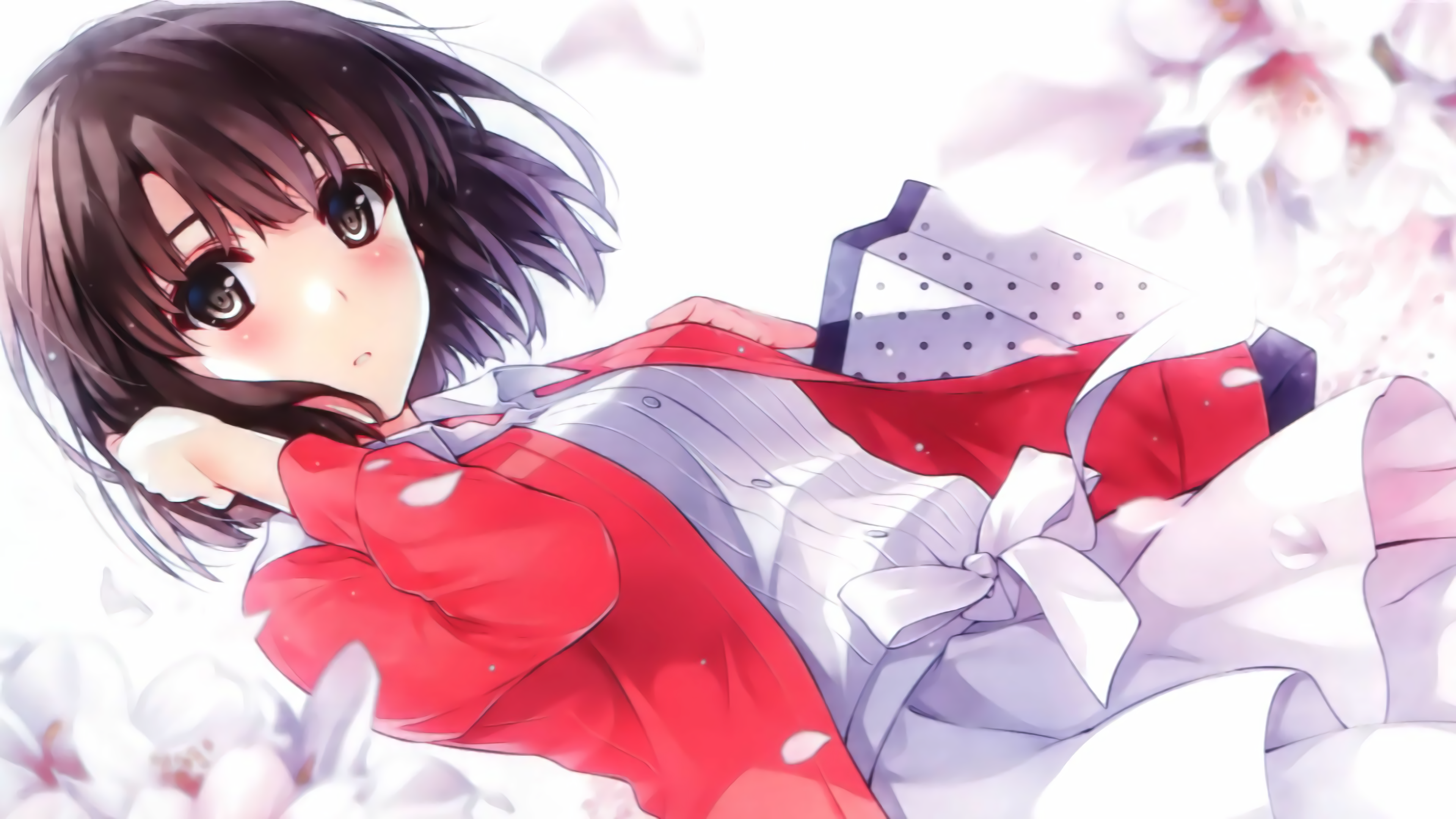 Anime Saekano: How To Raise A Boring Girlfriend Megumi Katō Short Hair Brown Hair Brown Eyes Wallpaper. Anime, Anime image, Saekano