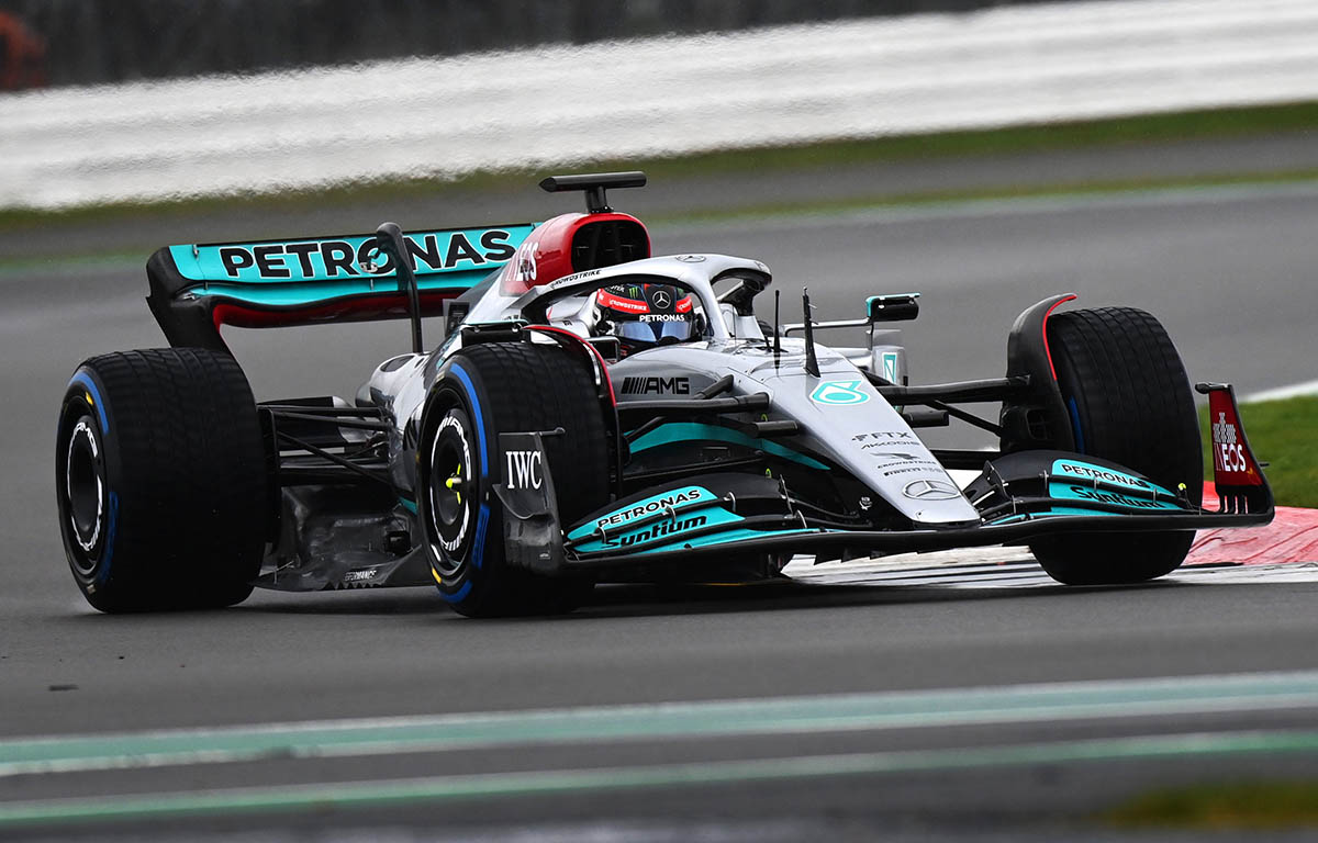 Mercedes Release Track Shots Of The All New W13 From Silverstone