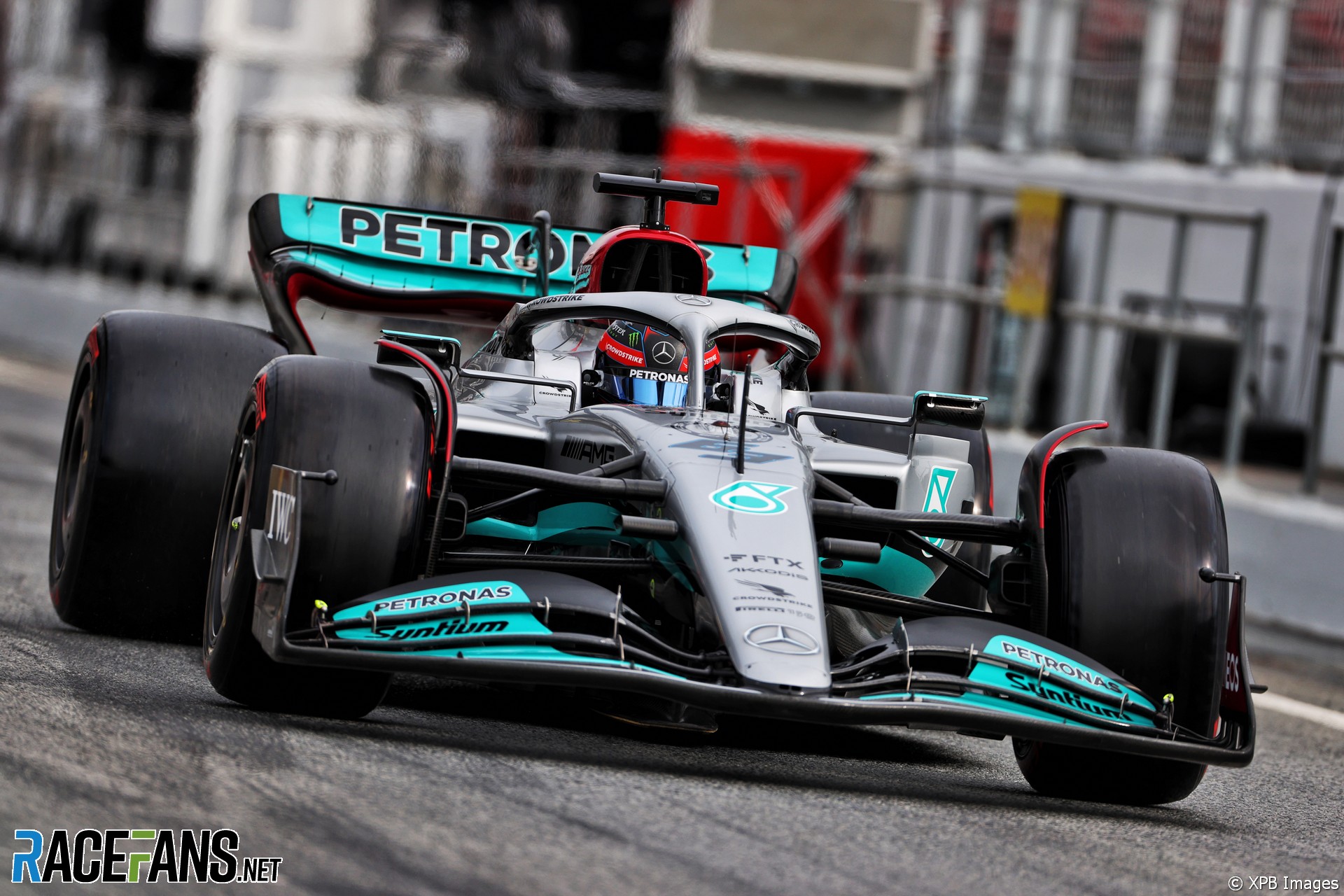 Russell set a new benchmark on the soft on Friday morning after five red flags. 2022 F1 season
