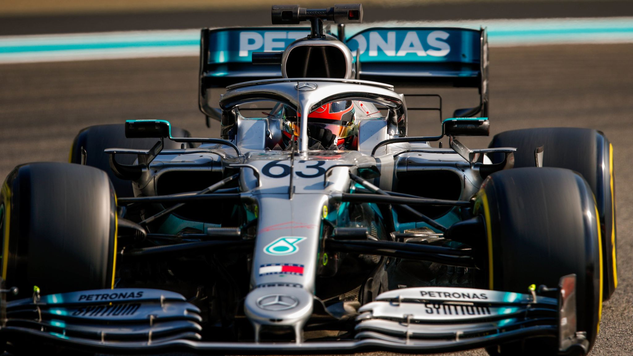 F1 Testing: George Russell fastest for Mercedes on 2019's final day