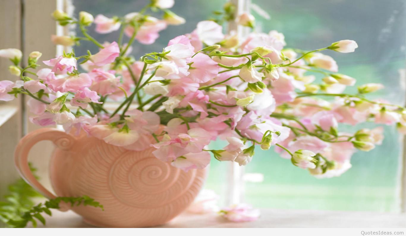 Spring Flower Vase HD