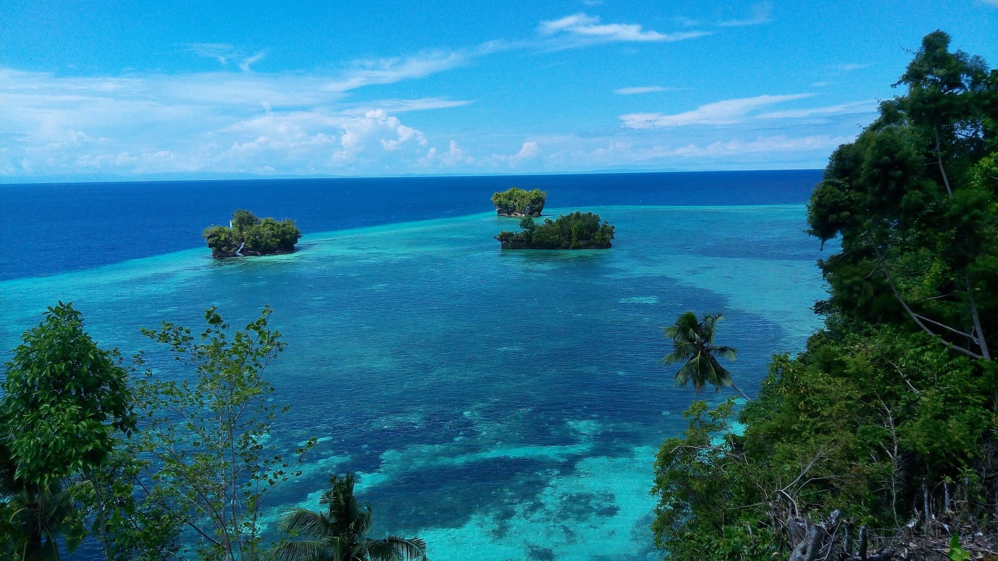 Somewhere beyond the blue.Biak. Sightseeing, Outdoor, Water