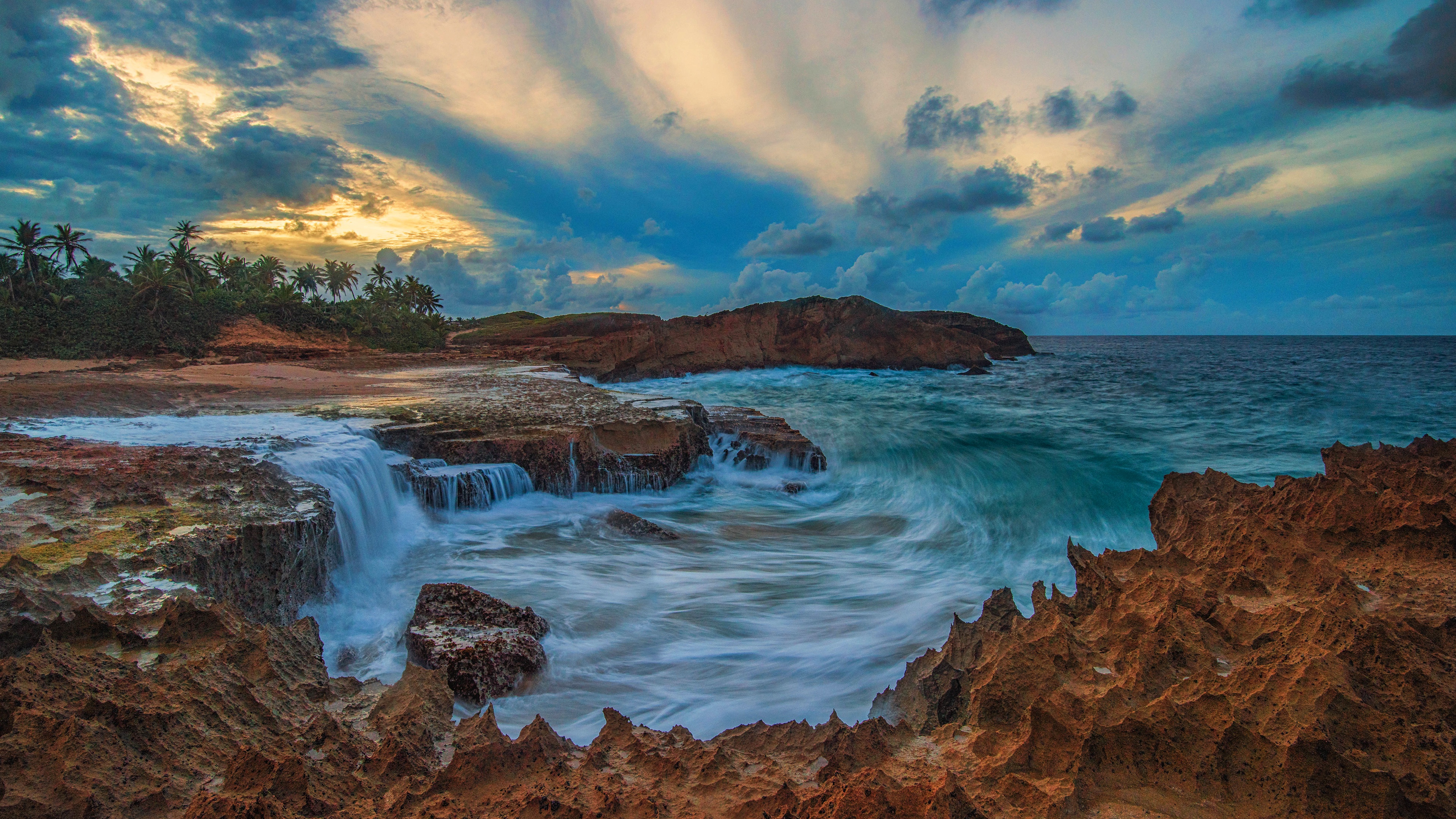 Coastline 4k Ultra HD Wallpaper