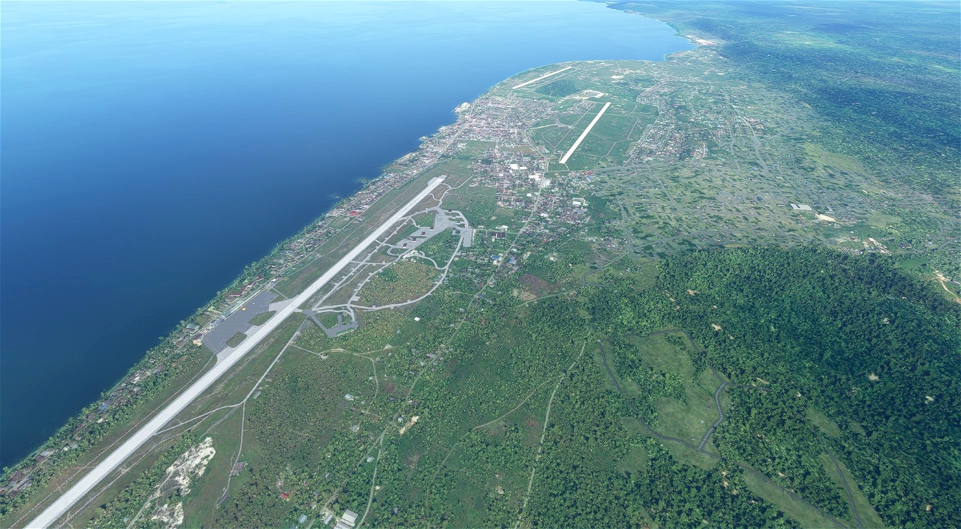 WWII Biak Island Airfields Province Microsoft Flight Simulator