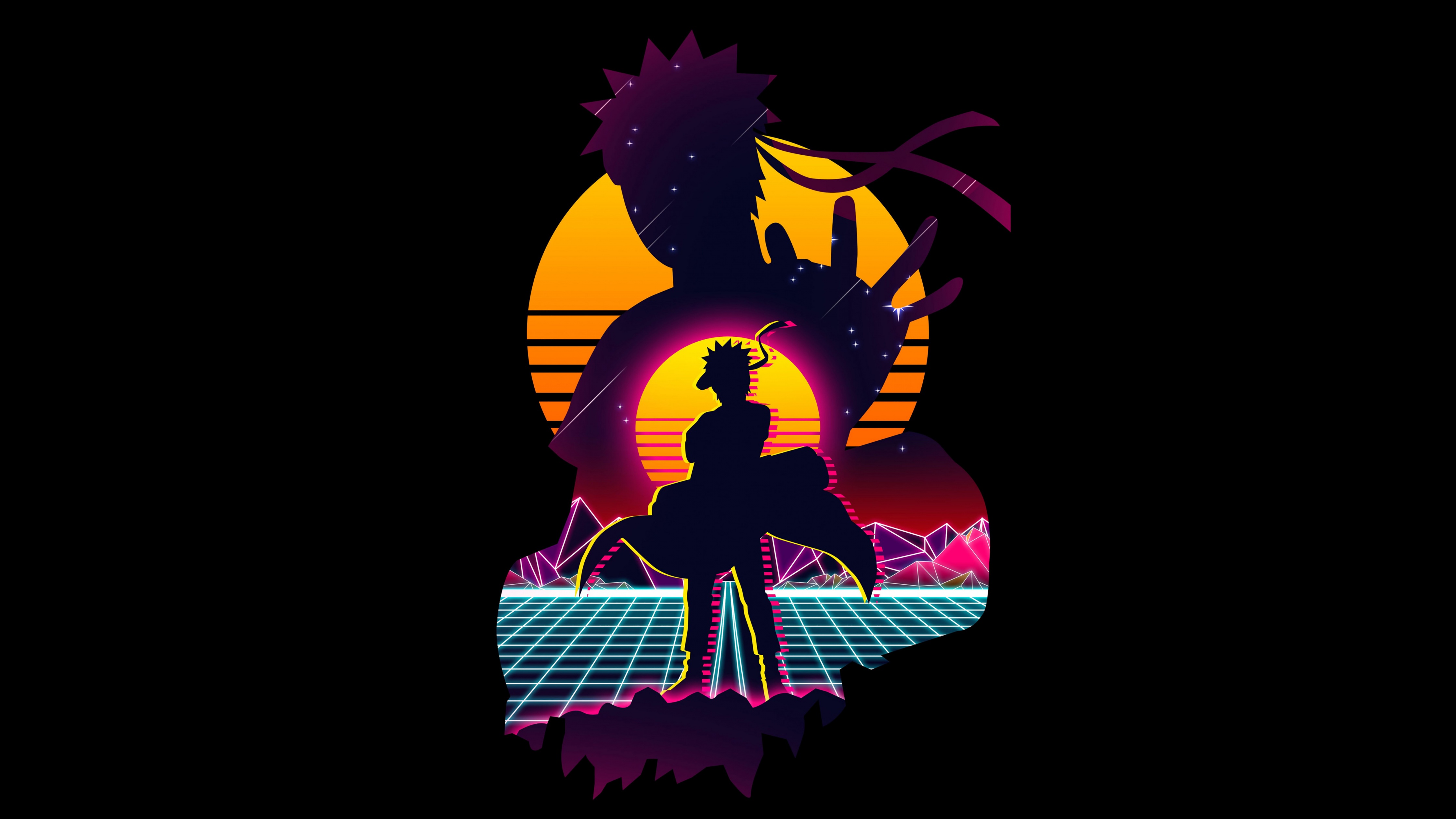 Minimalist 4k Naruto Wallpapers - Wallpaper Cave