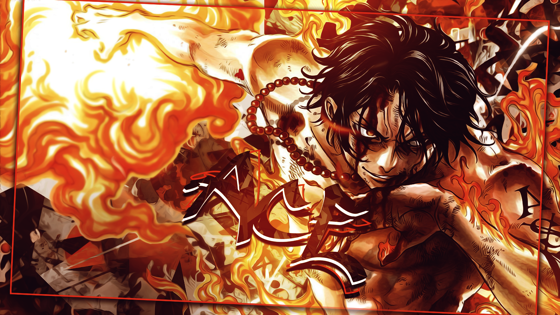 Portgas D. Ace (One Piece) Desktop Wallpaper by WHU-Dan on DeviantArt