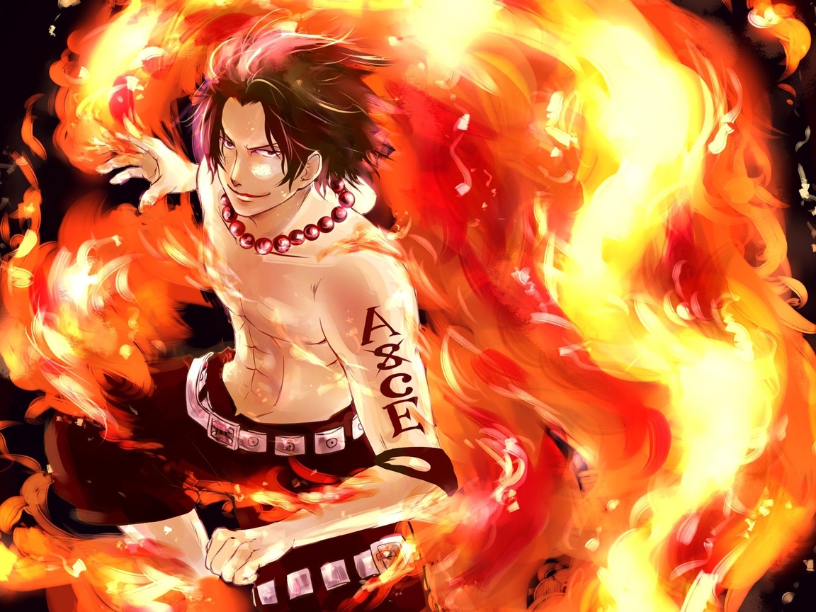 One Piece Portgas D Ace 1152x864 Resolution HD 4k Wallpaper, Image, Background, Photo and Picture