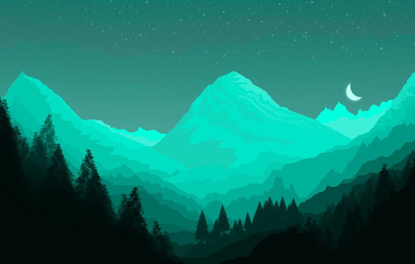 Minimal Forest Wallpapers.