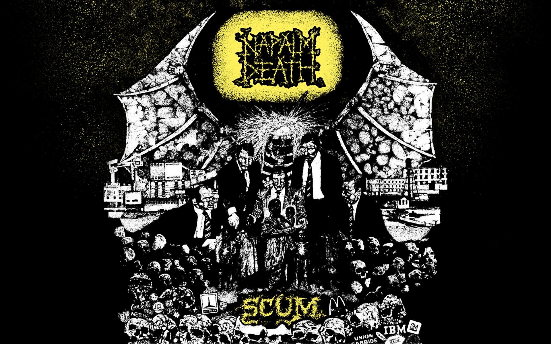 Napalm Death Death Scum 1987