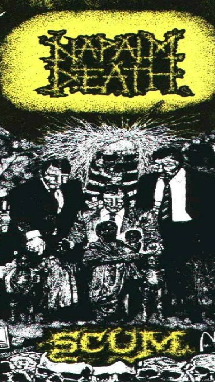 NAPALM DEATH SCUM (DESKTOP WALLPAPER) Imgur Desktop Background