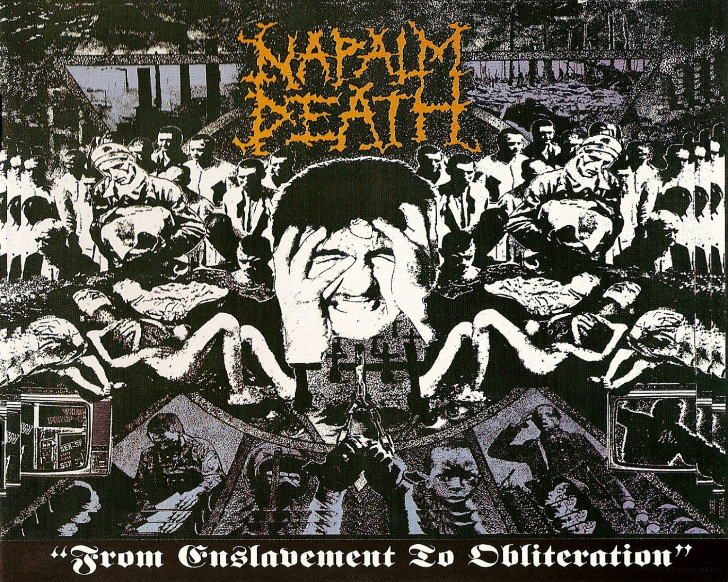 NAPALM DEATH death metal thrash heavy cover e wallpaperx1200