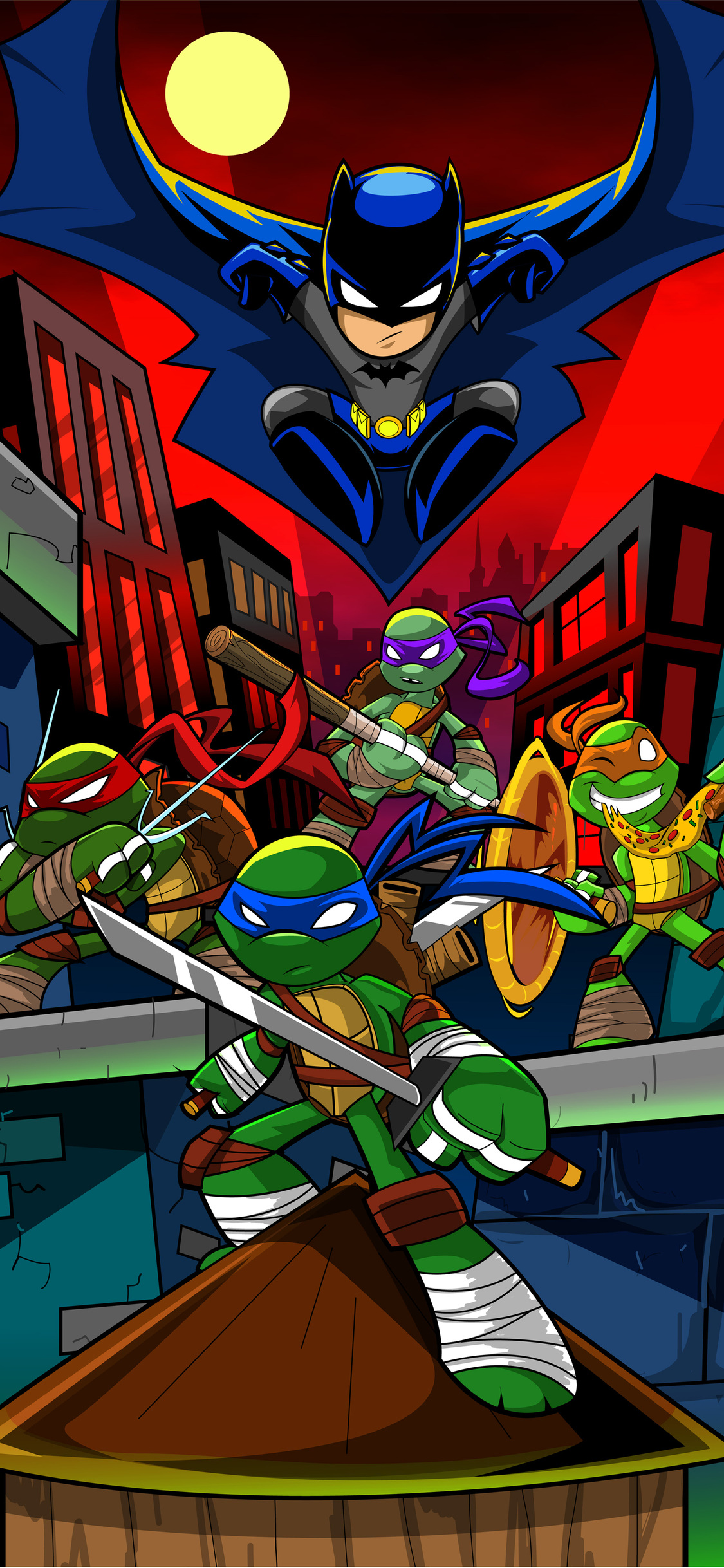 Tmnt Cartoon Art iPhone XS, iPhone iPhone X HD 4k Wallpaper, Image, Background, Photo and Picture