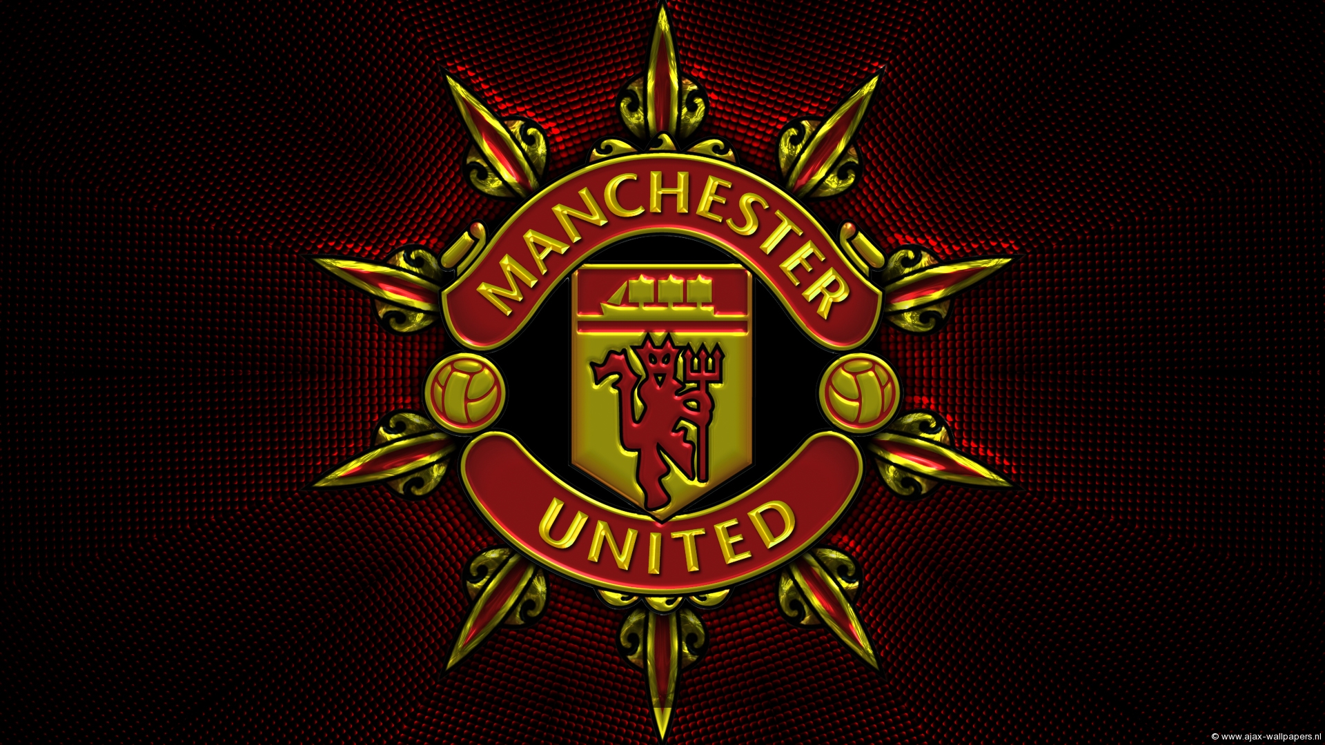 Wallpaper Of Emblem, Logo, Manchester United, F United Cool Background