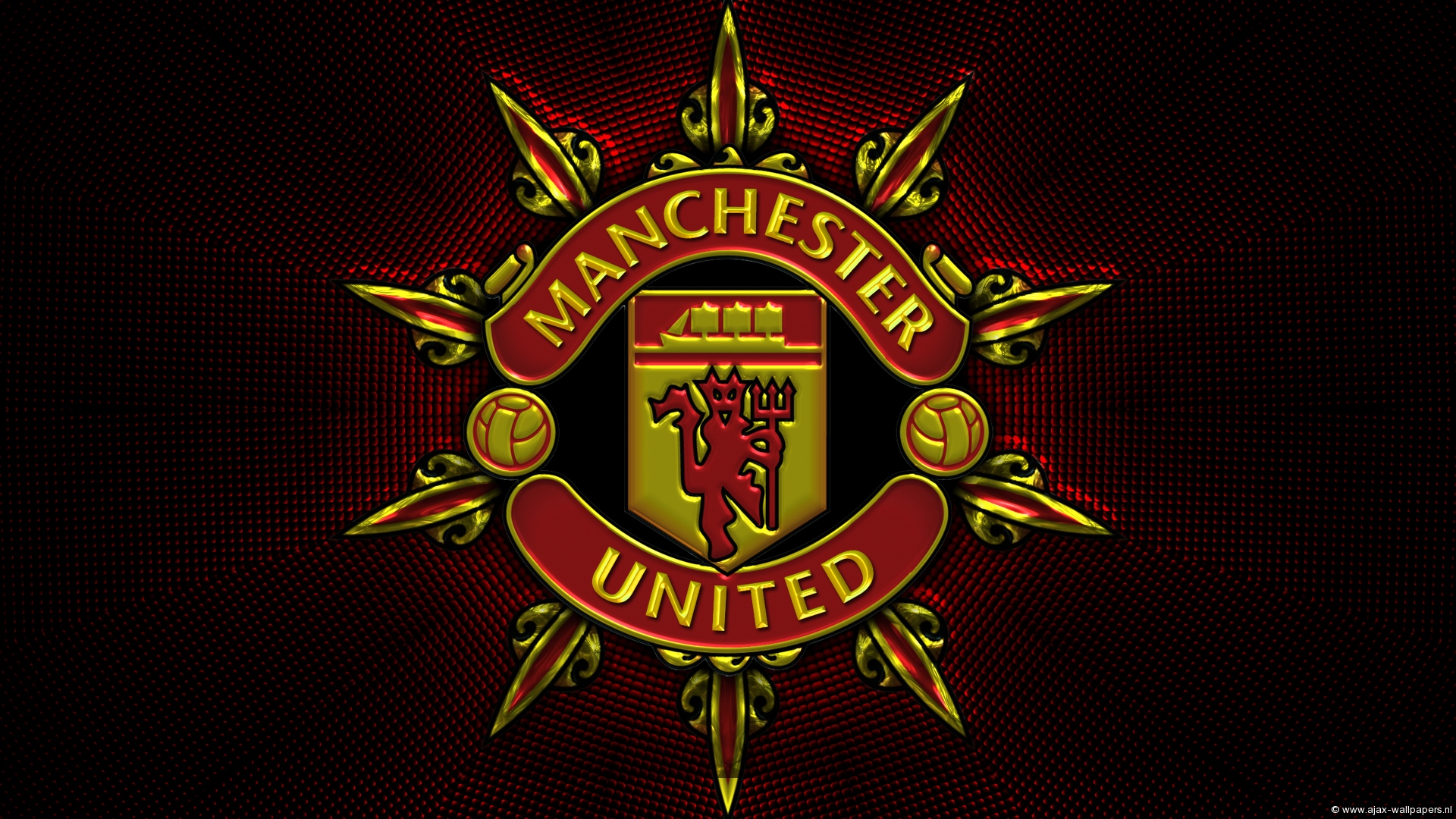 Wallpaper Of Emblem, Logo, Manchester United, F United Cool Background