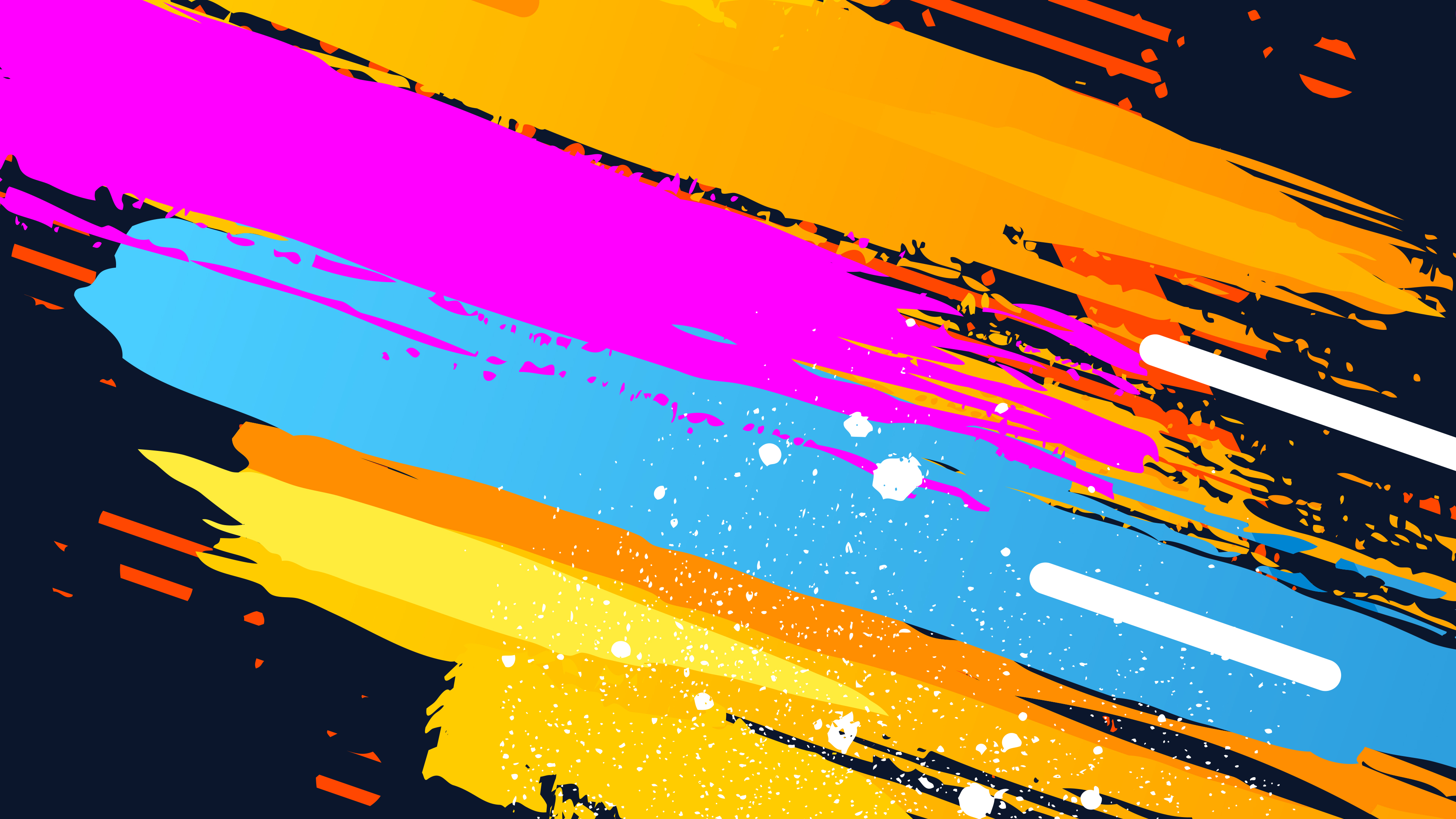 Wallpaper 4k Geometric Figures Abstract Wallpaper