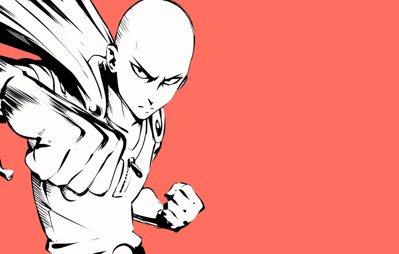 Photo Wallpaper Art, Punch, Saitama, One Punch Man Vs Izayoi Sakamaki