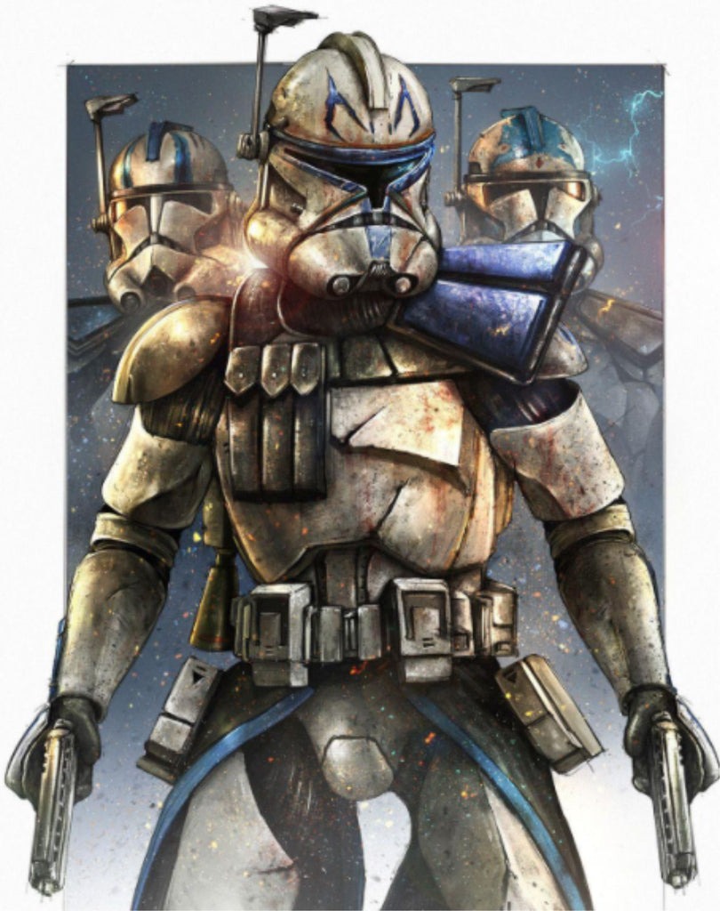Star Wars 501st Legion 16x20 Canvas