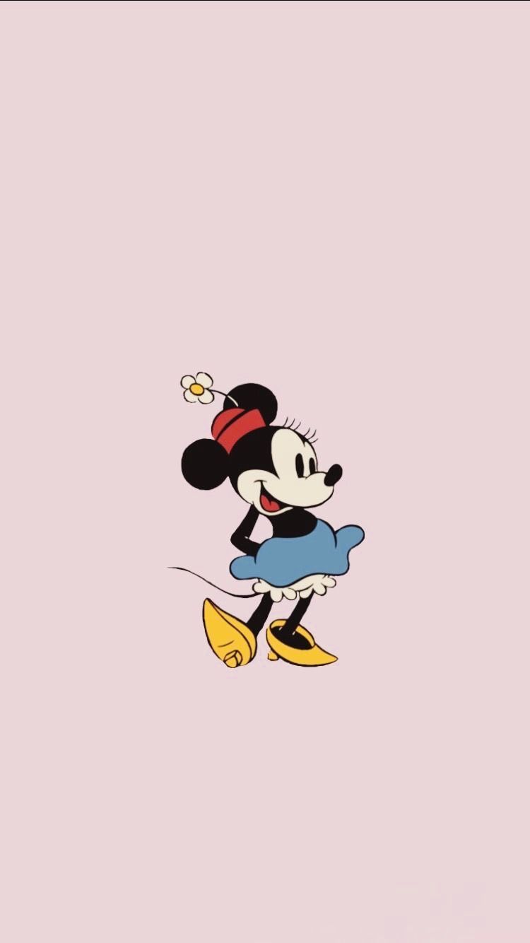 Mickey Mouse Disney Aesthetic Wallpaper, Minnie Mouse Wallpaper