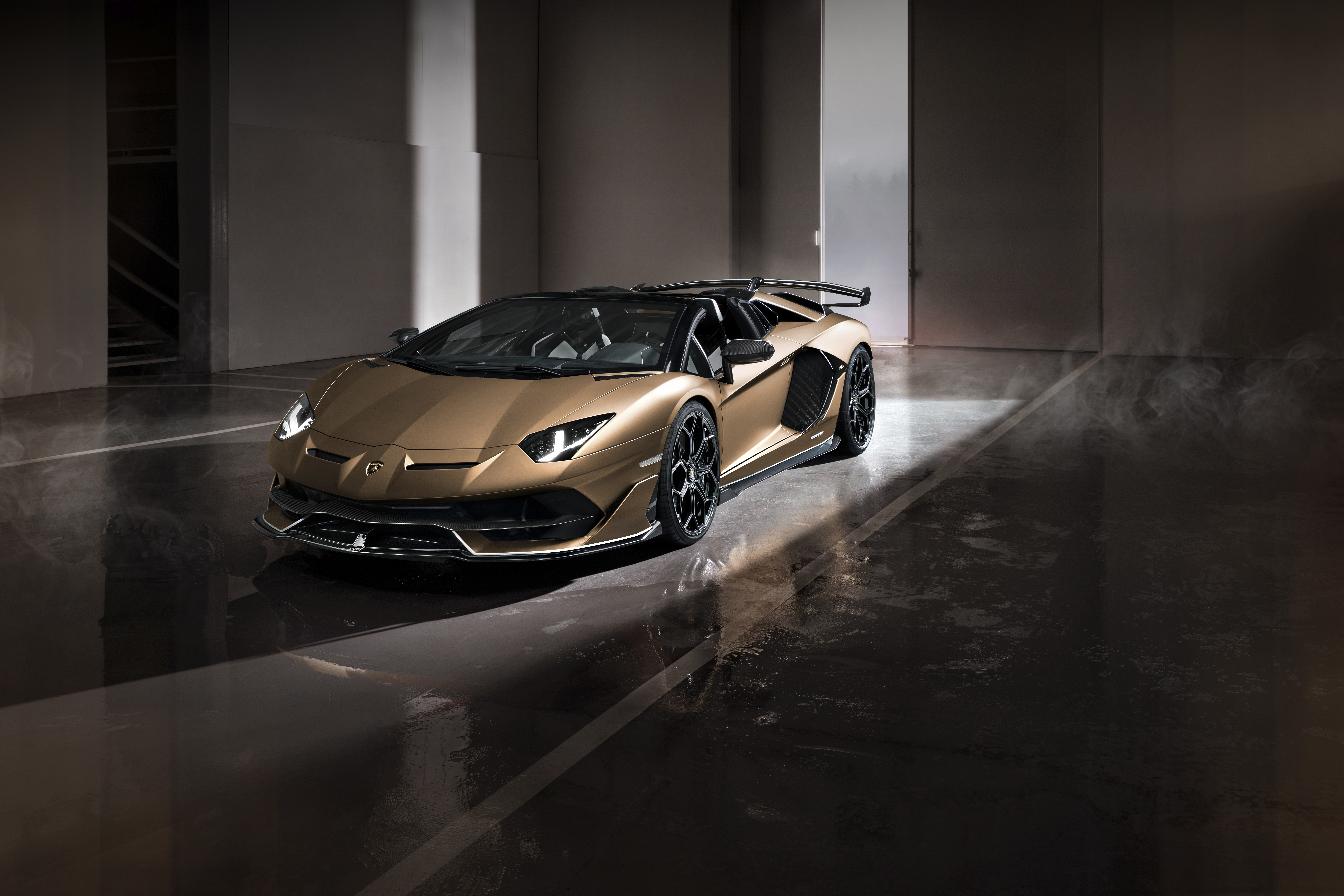 Lamborghini Brown Car 8k Ultra HD Wallpaper
