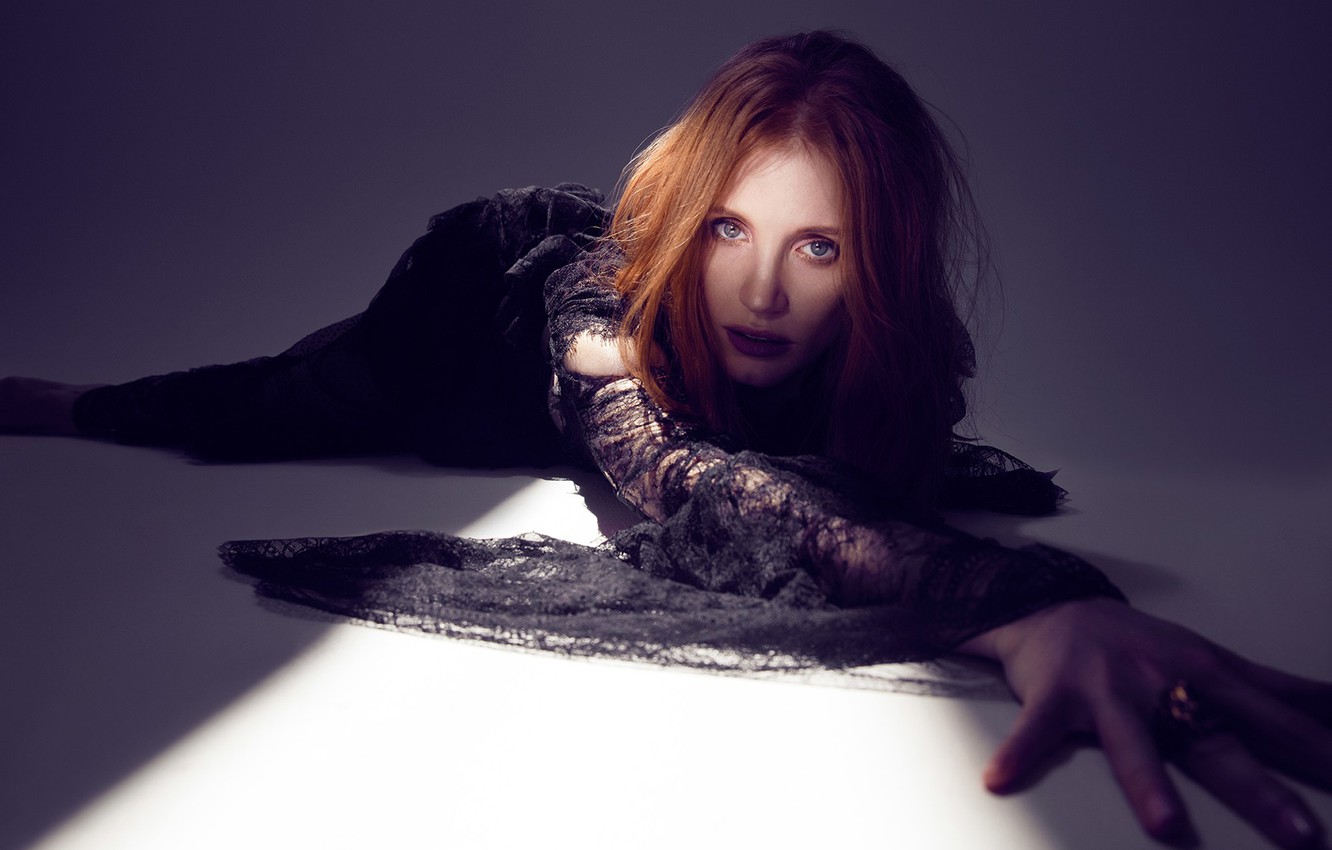 Wallpaper actress, red, redhead, Jessica Chastain image for desktop, section девушки