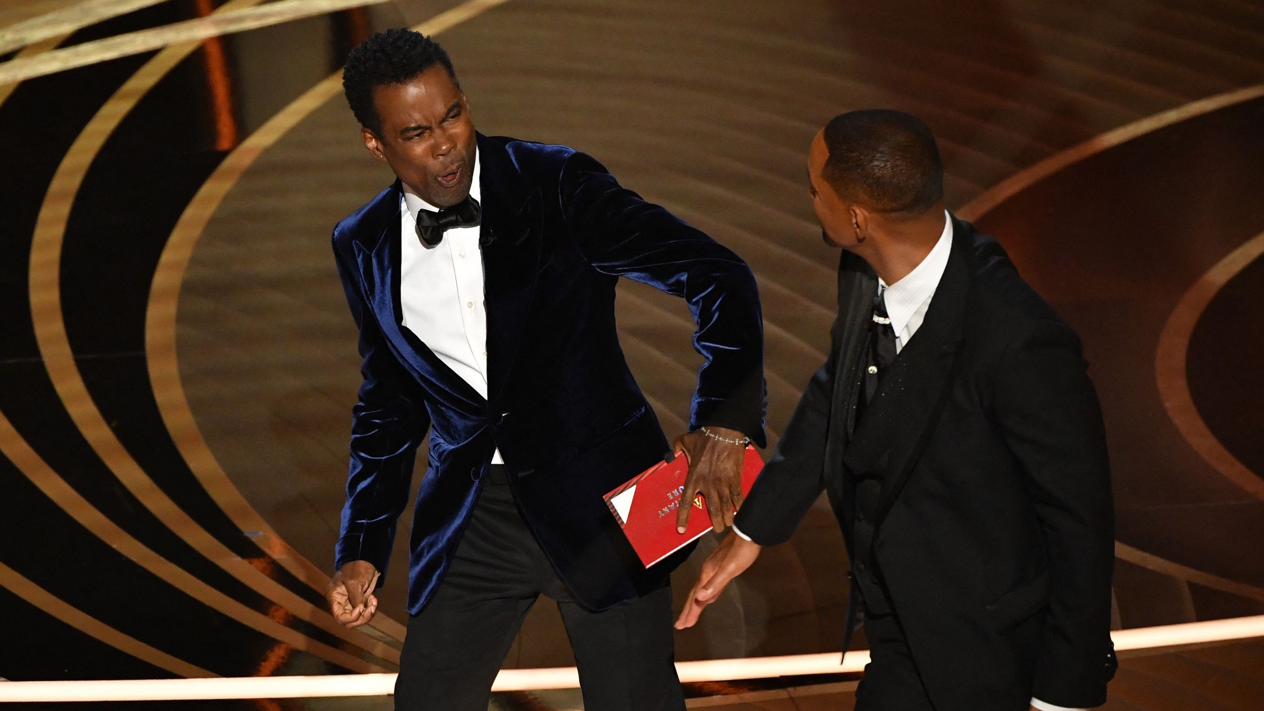 Will Smith Strikes Chris Rock During the 2022 Oscars Broadcast