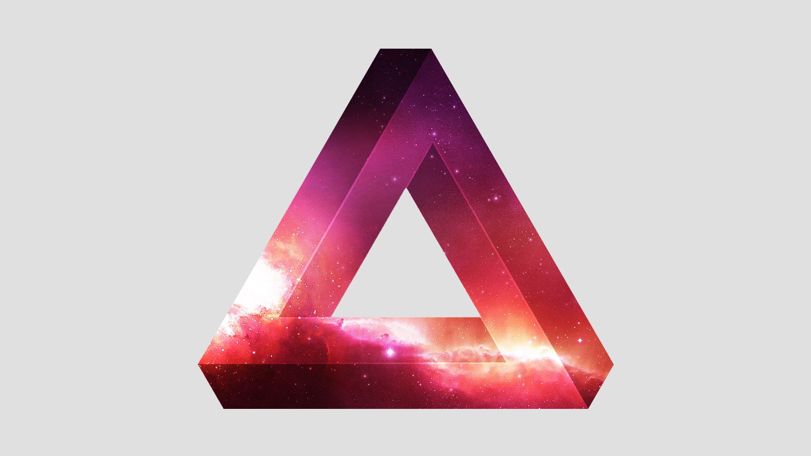 Triangle Galaxy Wallpaper