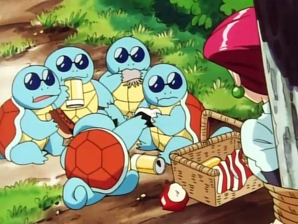 Squirtle squad on a