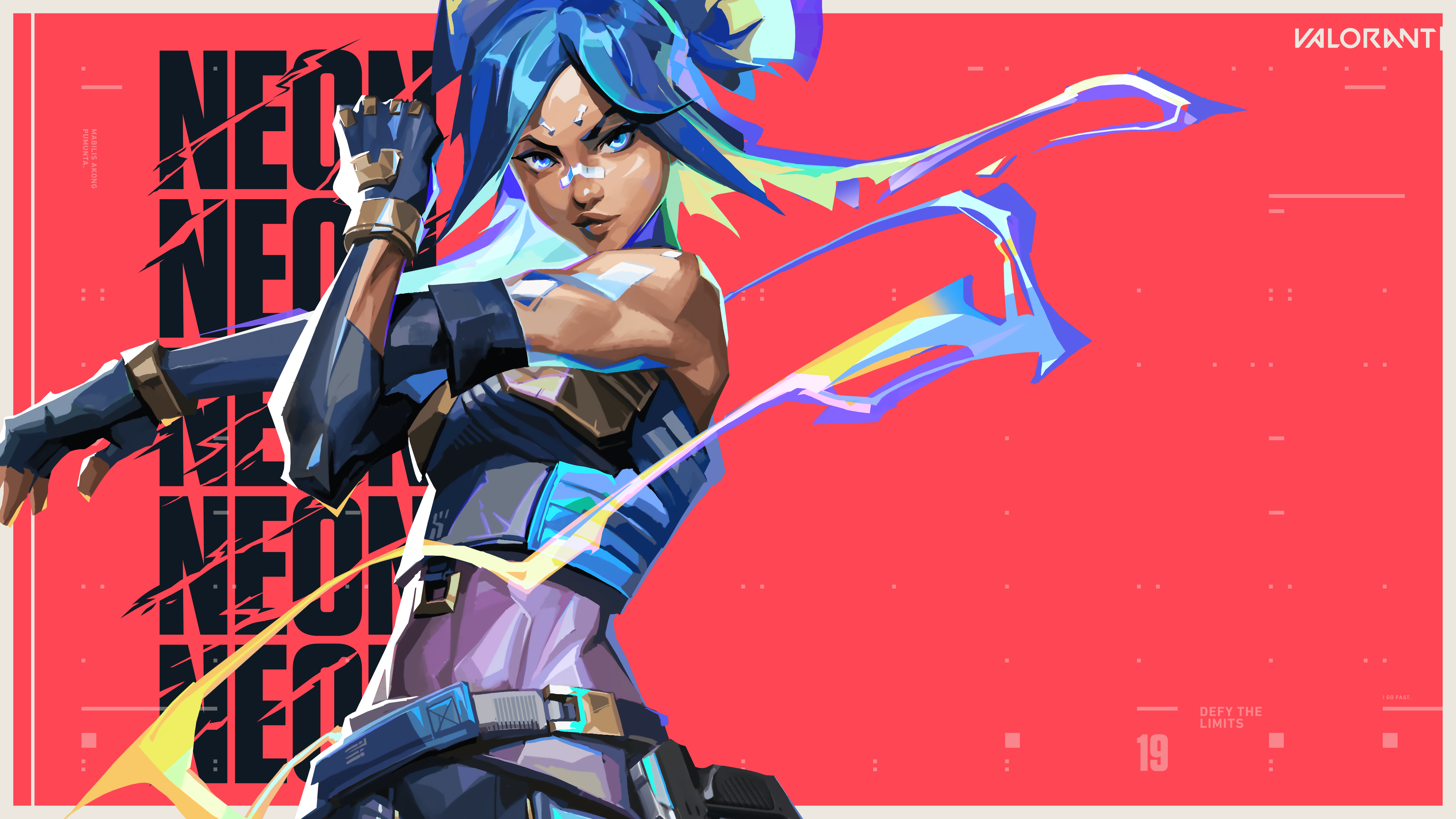 Neon (Valorant) 4k Ultra HD Wallpaper