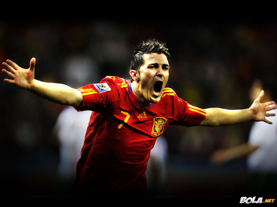 David Villa FIFA World Cup 2010 Wallpaper Villa Fan Art