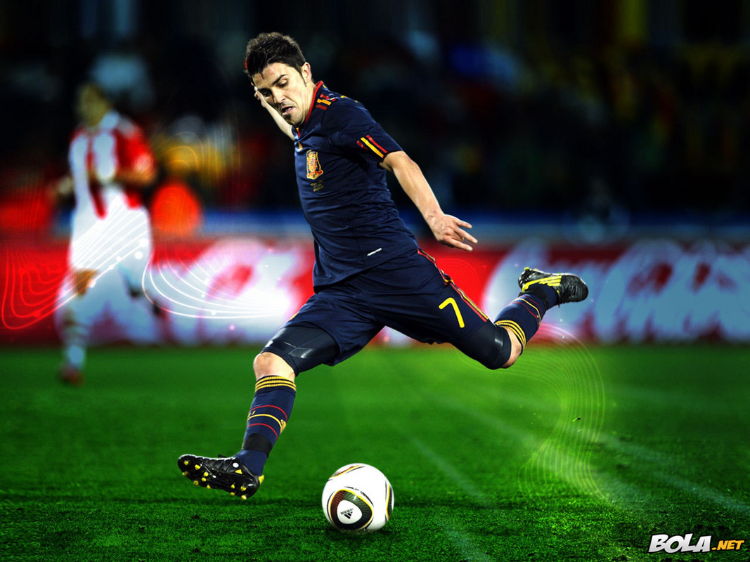 David Villa FIFA World Cup 2010 Wallpaper Villa Fan Art